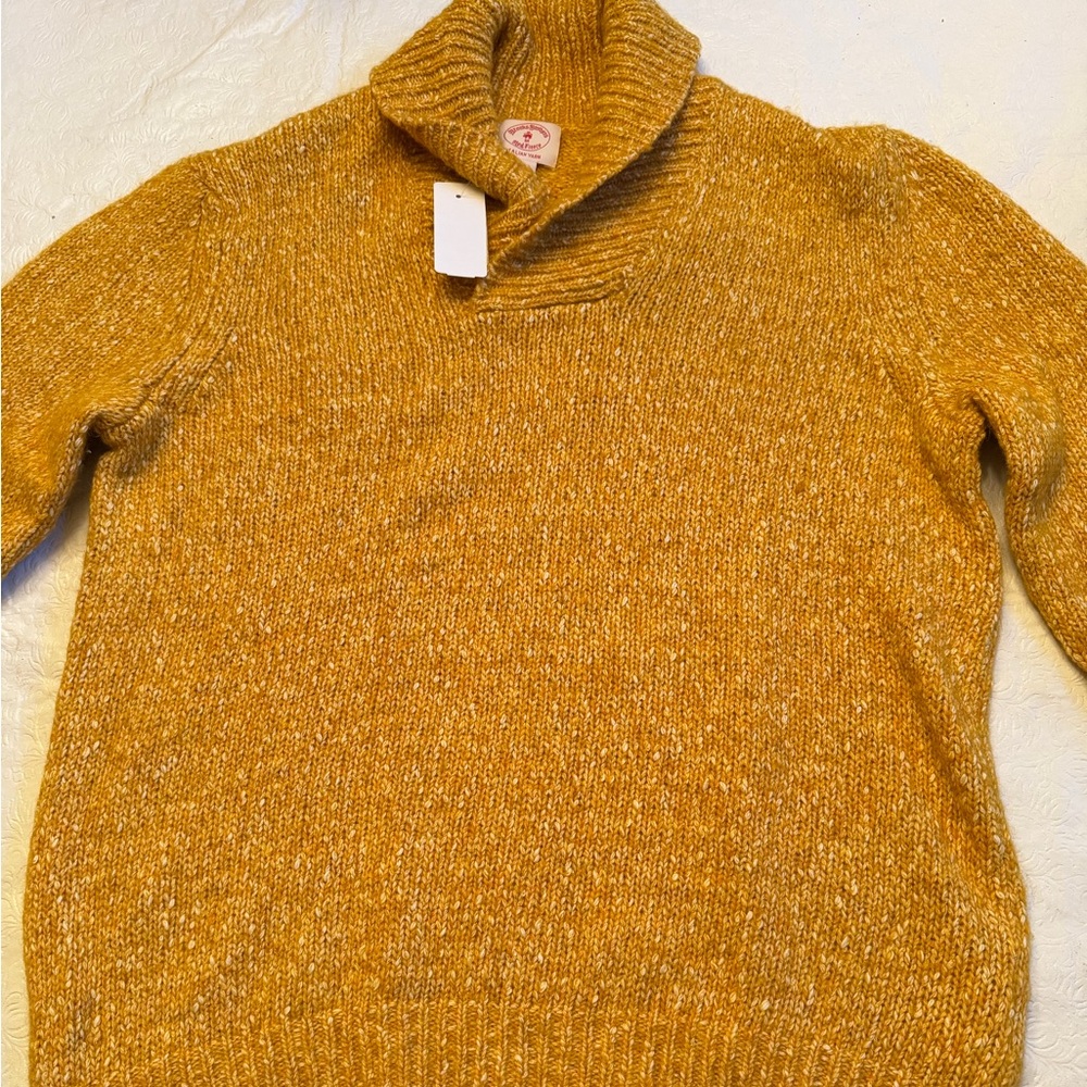 Brooks Brothers Golden Cowl Neck Sweater